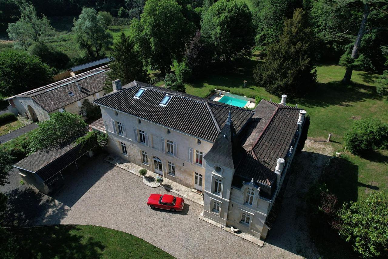 Chateau Fleur D'Aya Bed & Breakfast Artigues-pres-Bordeaux Exterior photo