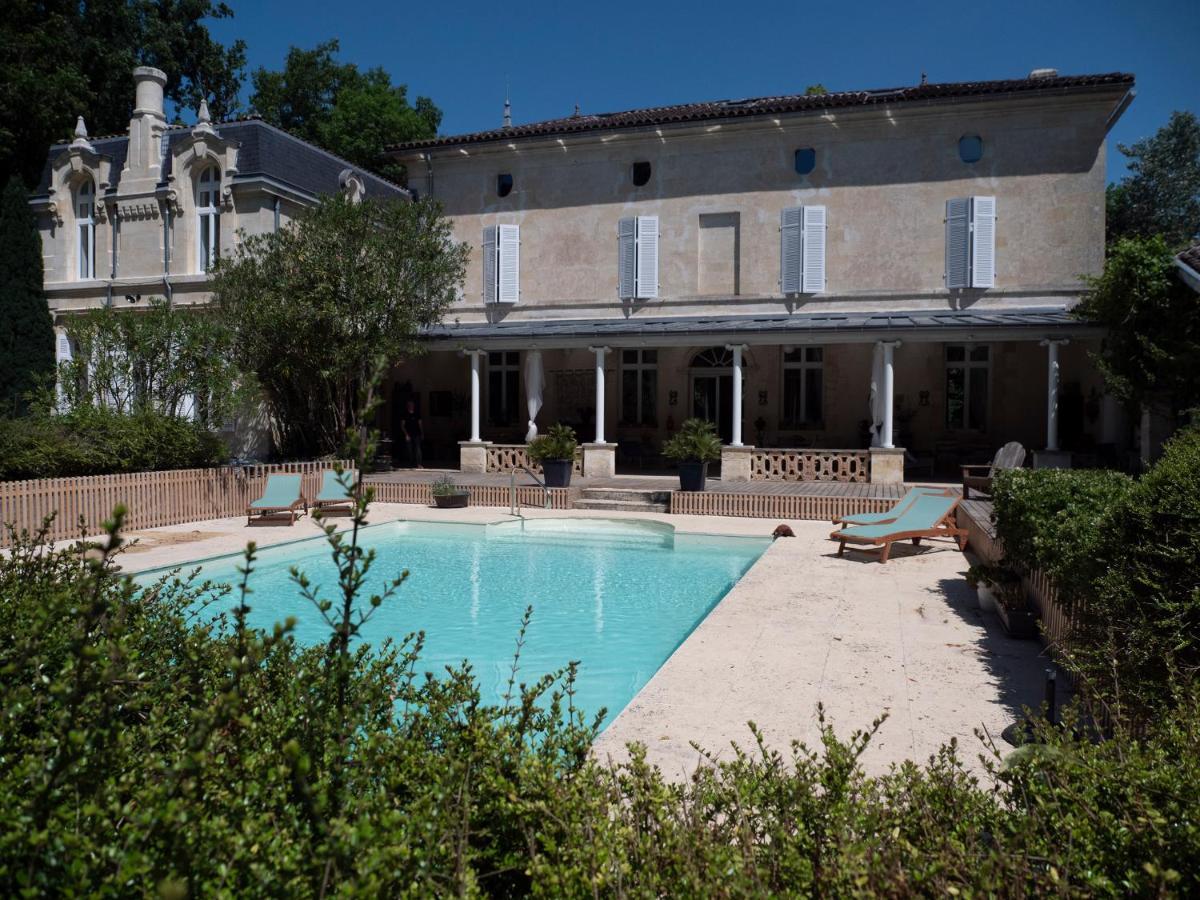 Chateau Fleur D'Aya Bed & Breakfast Artigues-pres-Bordeaux Exterior photo